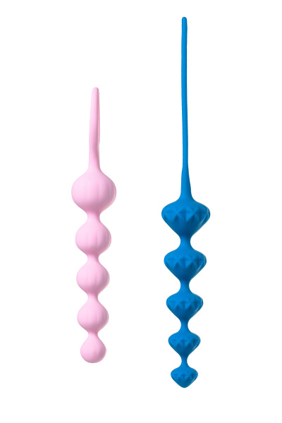 Набор анальных цепочек Satisfyer Beads,  ассорти