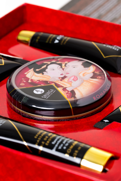 Набор Shunga Geisha' Secret, клубника и шампанское