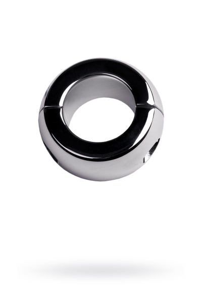 Утяжелитель на мошонку, TOYFA Metal, серебристый, Ø 3,0, 420 гр