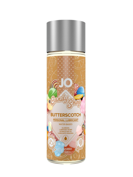 Съедобный лубрикант со вкусом "Ириски" JO H2O Candy Shop Butterscotch, 60 мл
