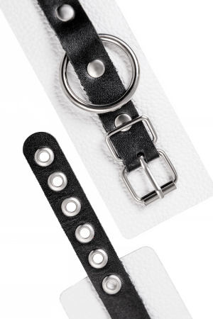 Наручники Pecado BDSM, с одним ремешком с люверсами