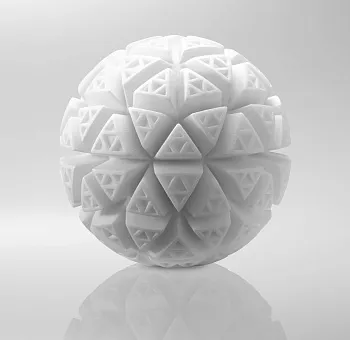 Мастурбатор нереалистичный Tenga 3D GEO  Aqua