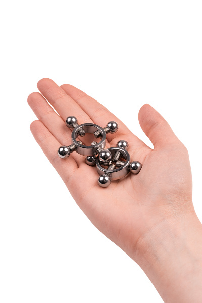 Зажимы для сосков, TOYFA Metal, 